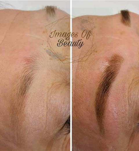 Brow Tint treatment in Danbury, Essex